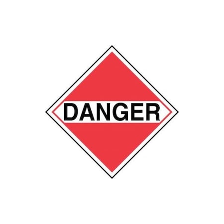 Accuform TDG PLACARD DANGER 273MM X 273MM 10 TCP951VS25 TCP951VS25